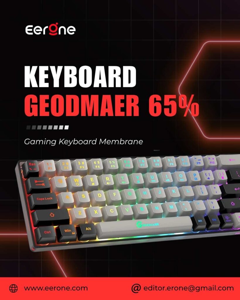 GEODMAER Gaming Keyboard Best Ultra Budget Membrane