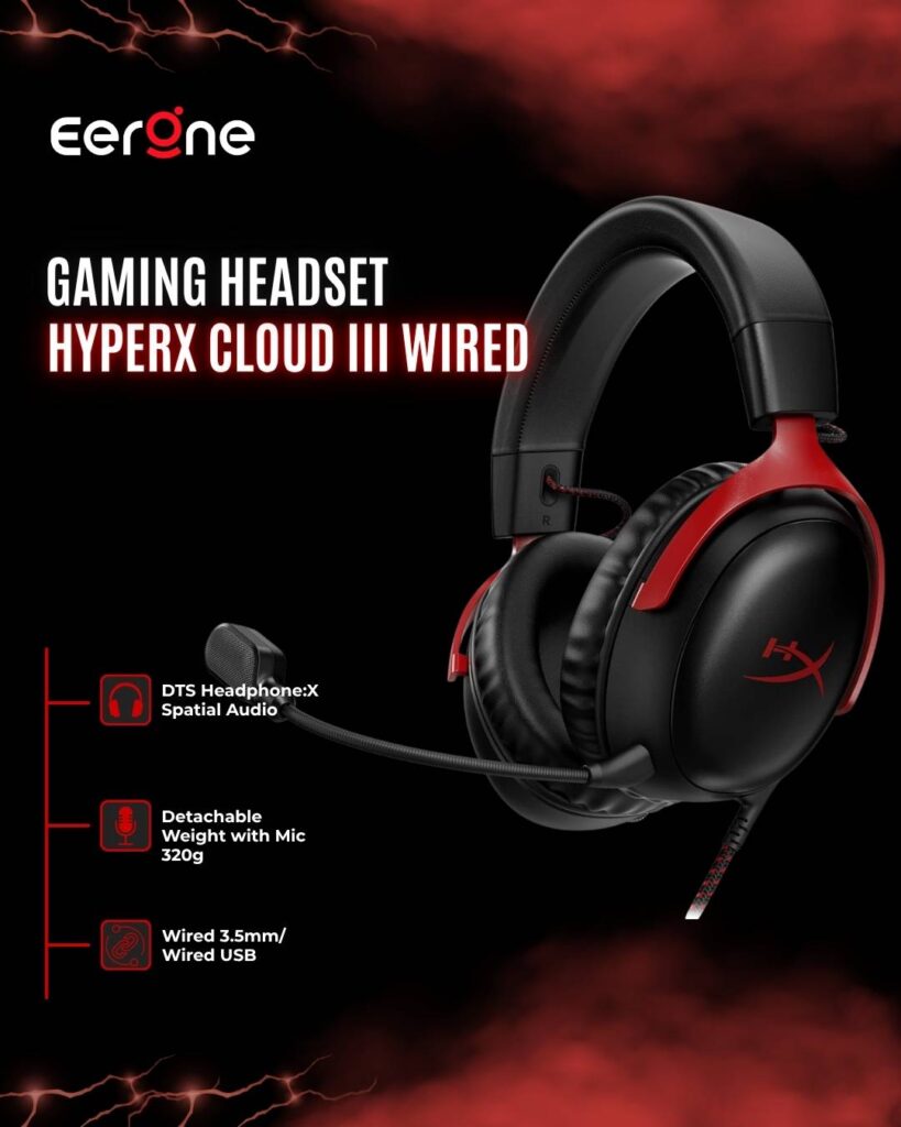 Gaming Headset HyperX Cloud III Wired