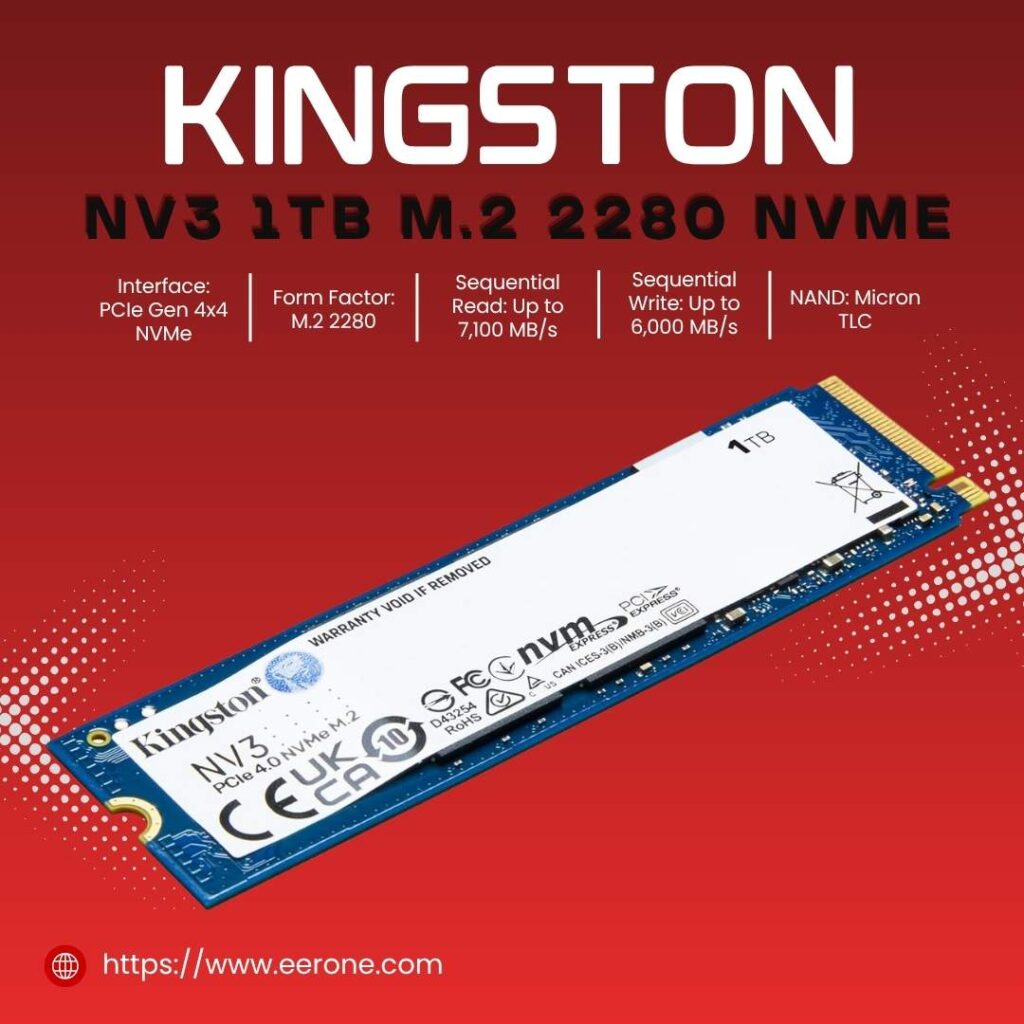 Kingston NV3 best-ssd-for-gaming-load-times