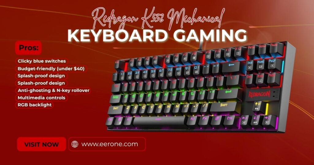 Redragon K552 Mechanical Gaming Keyboard