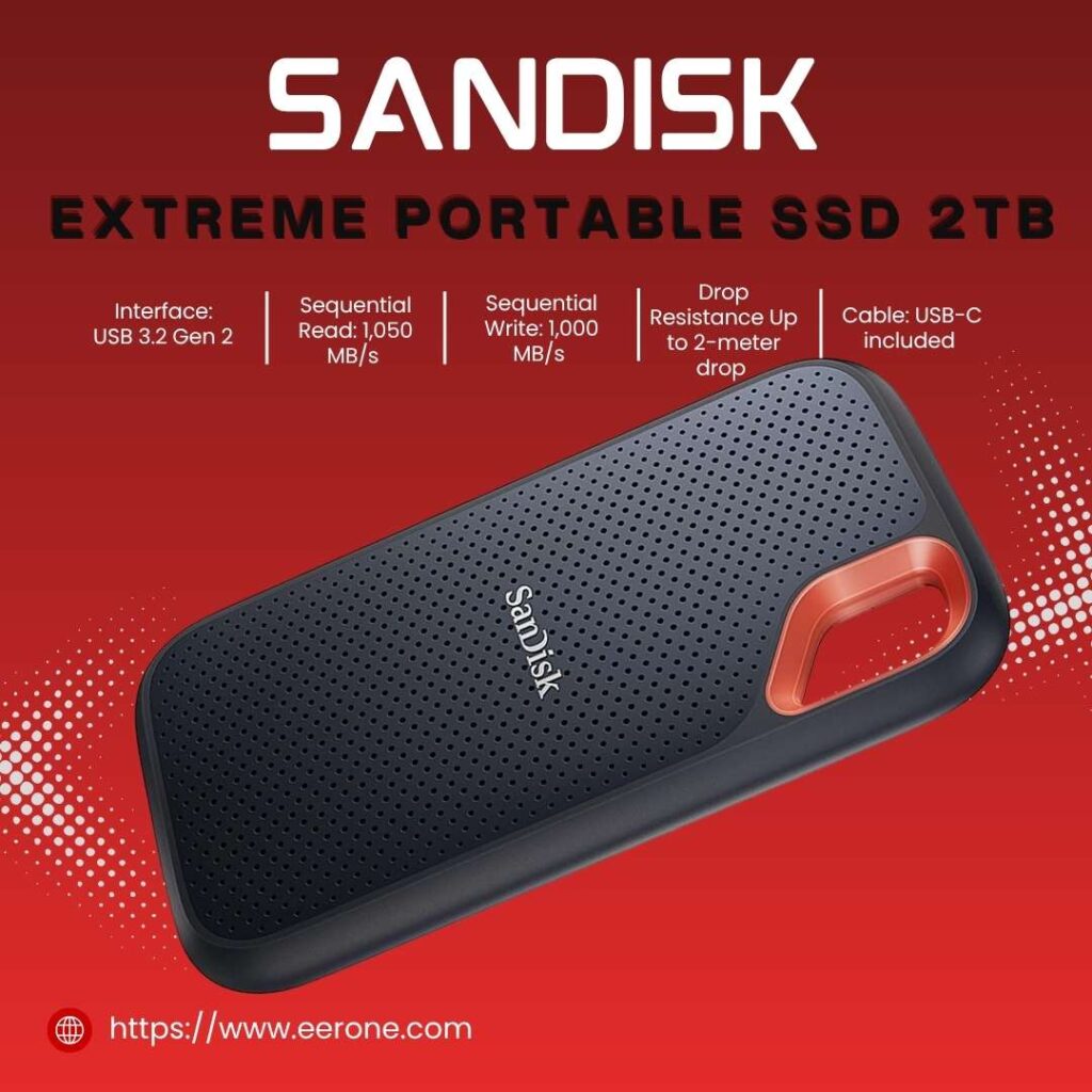 SanDisk Extreme Portable SSD 2TB best-ssd-for-gaming-load-times