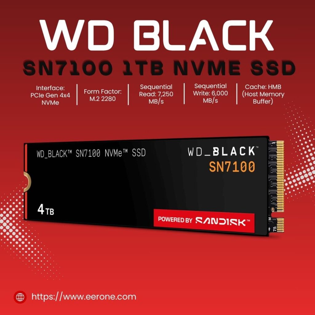 WD Black SN7100 best-ssd-for-gaming-load-times