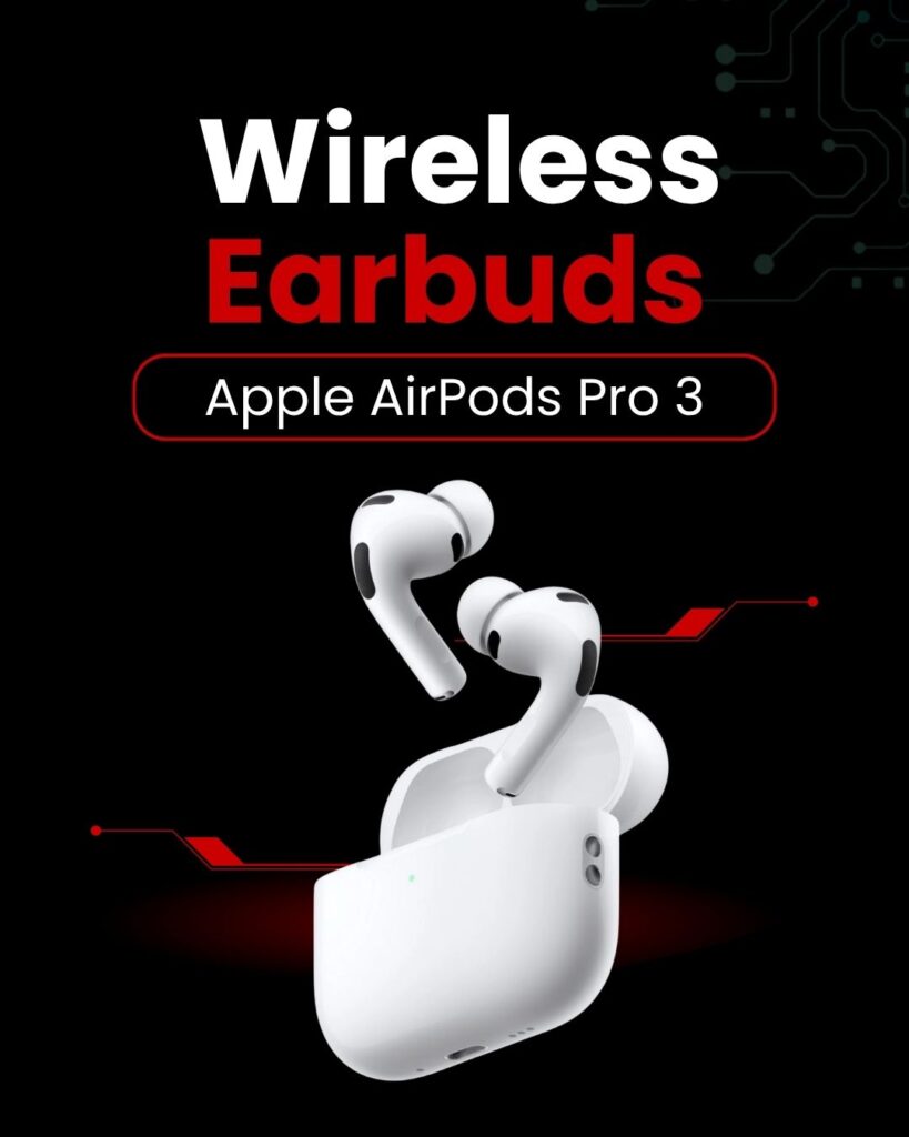 Apple AirPods Pro 3 Best Overall Wireless Earbuds Under $200