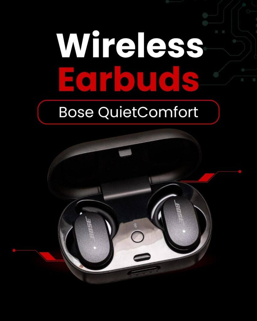 Bose QuietComfort Earbuds Best Noise Cancelling Wireless Earbuds