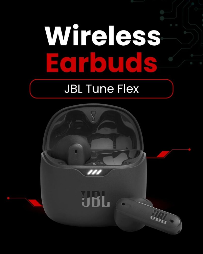 JBL Tune Flex Best Open-Ear Feel Wireless Earbuds