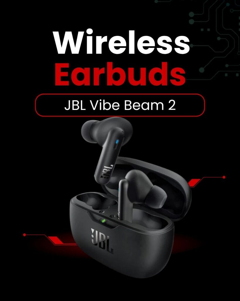 JBL Vibe Beam 2 Best Budget JBL Wireless Earbuds with ANC